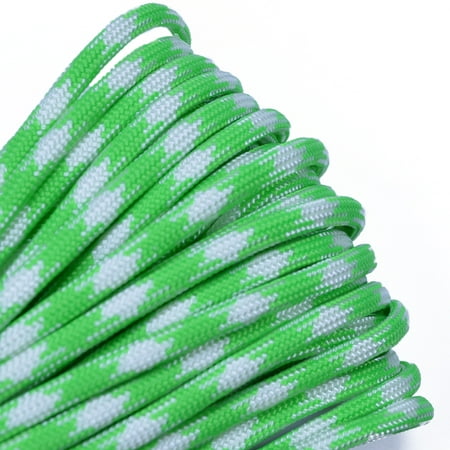 100 Feet High Quality Best Durability 550 lb Paracord - Green Valley Color - Bored Paracord (Best Rated Prosecco Brands)