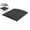 Black, variant on Curved Foam Sofa Cushion Insert – 19.7"x19.7"x2" Support Pad for Sagging Seats – Ergonomic, Trim-to-Fit for Sofas, Chairs & Loungers