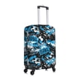 thumbnail image 3 of Bixox Washable Football Time Printed Luggage Cover, Fashion Suitcase Protector Fits for Large luggage, 3 of 8