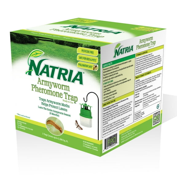 NATRIA Armyworm Pheromone Trap, Ready-To-Use, 3,380 Sq. Ft. (1-Pack)