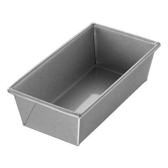 Chicago Metallic Bread Pan, Single, Glazed, 8-1/2x4-1/2 40425