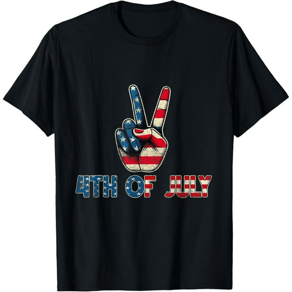 Hi 4th of July American Flag Patriotic Outfits for Men Women T-shirt