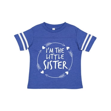 Inktastic I'm the Little Sister Girls Toddler T-Shirt