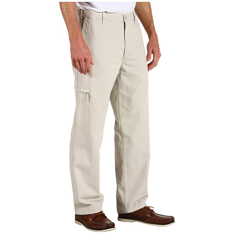 Dockers Mens Classic Fit Casual Cargo Pants, Beige, 40W x Dockers Mens Classic Fit Casual Cargo Pants, Beige, 40W x