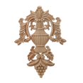 thumbnail image 1 of Estilo europeo Calcomanía de madera Casera Muebles tallados Aplique Aplique Decoración Decoración Estatuillas de madera Artesanía, 1 of 7