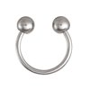 Body Jewelry women's Stainless Steel 16 Gauge Medium Set of 2 Horseshoe