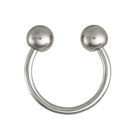 Body Jewelry women's Stainless Steel 16 Gauge Medium Set of 2 Horseshoe