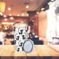 thumbnail image 6 of 20oz Tumbler With Lid And Straw, Cute Funny Cartoon Cat Vacuum Insulated Iced Coffee Mug Reusable Travel Cup Stainless Steel Water Bottle, 6 of 6