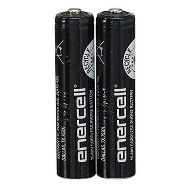 enercell 1.2v/nimh "aaa" cordless phone battery (2pack) (2301145) by enercell