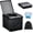17.3"L×15.7"W×16.5"H, variant on Portable Toilet for Camping,Heavy Duty Foldable Porta Potty for Adults, Capacity 660LBS Luggable Loo for Outdoor Travel Camp Car