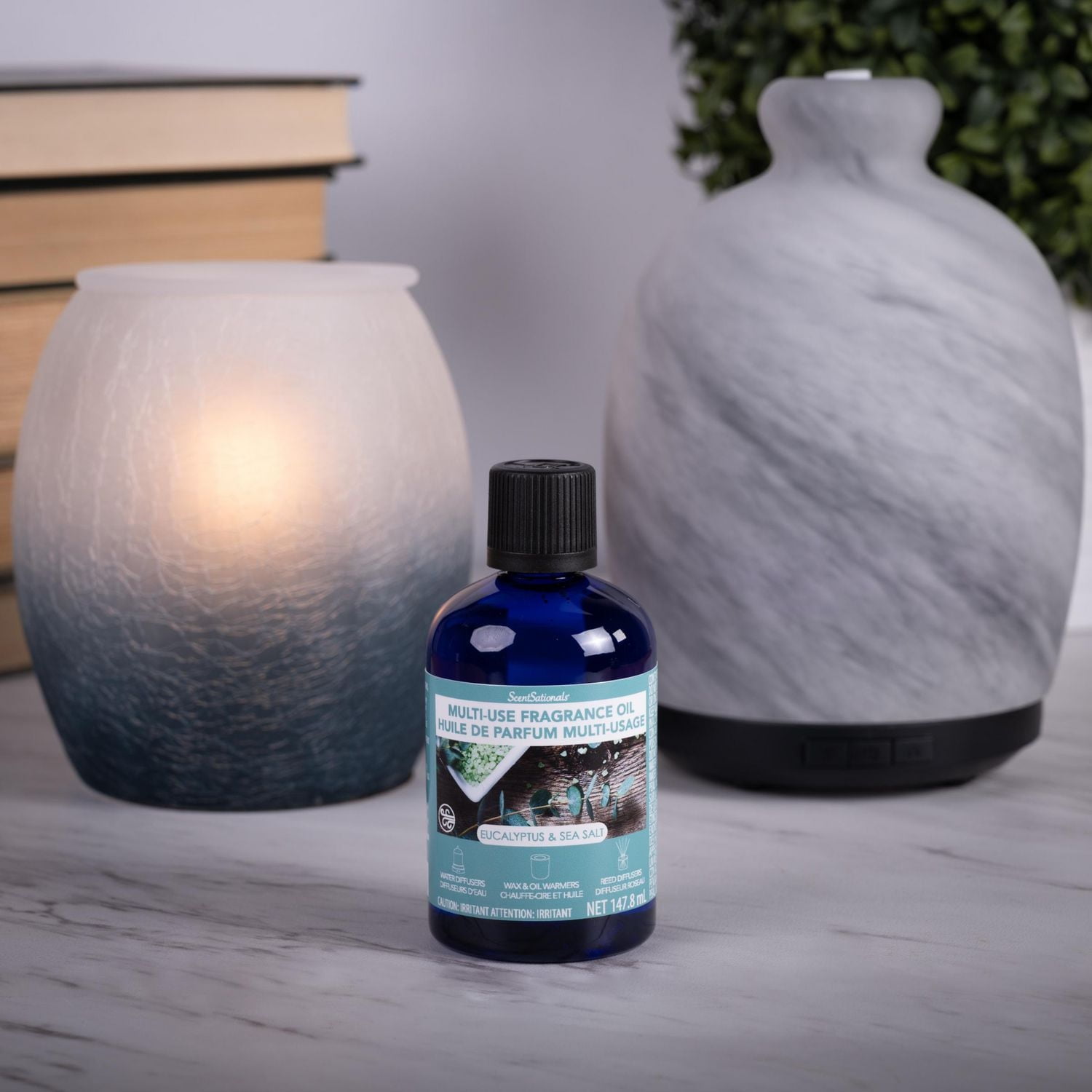 ScentSationals Multi Use Fragrance Oil - Eucalyptus & Sea Salt, 147.8 mL