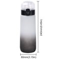 thumbnail image 2 of Botella para beber con sabor a aire de 750 ml con cápsula aromática para viajes de camping al aire libre, 2 of 5