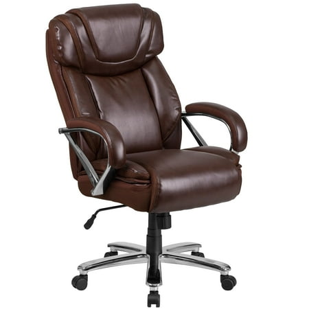 - Lancaster Home HERCULES Series Big & Tall 500 lb. Rated Bonded Leather Executive Swivel Chair with Extra Wide Seat