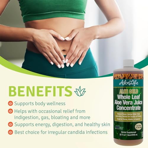 Aloe Life Aloe Life  Aloe Vera Juice Concentrate, 32 oz