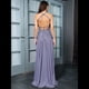 thumbnail image 4 of Vestido Elegante de Noche para Mujer, Sin Mangas, con Hombros Descubiertos, Ajustado, y Formal para Fiesta Púrpura XL, 4 of 5