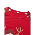 thumbnail image 5 of Meihuid Christmas Pajamas for Family, 2023 Xmas PJS Set Holiday Sleepwear Funny Santa printed Matching Family Jammies Pajamas, 5 of 10