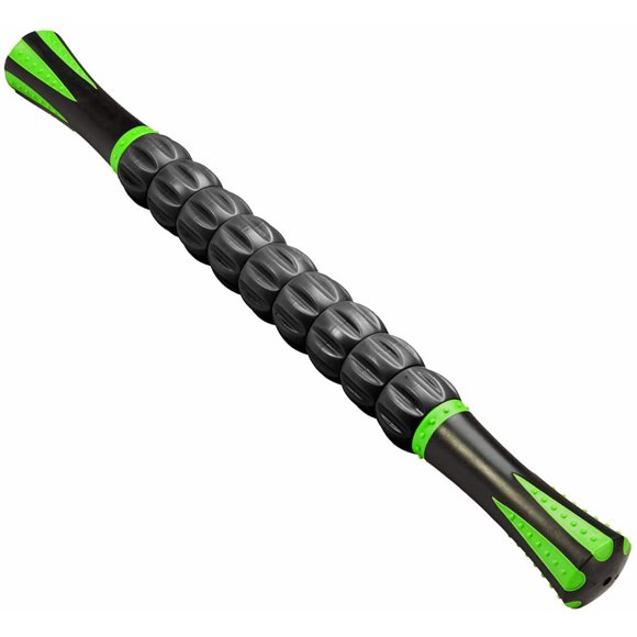 Dr. Health (TM) Muscle Roller Stick - Massage Tool for Releasing Myofascial Trigger Points, Reducing Muscle Soreness, Soothing Cramps and Relieving Muscle Pain