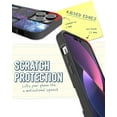 thumbnail image 4 of Smartish iPhone 14 Pro Wallet Case - Wallet Slayer Vol. 2 [Slim + Protective] Credit Card Holder with Kickstand - Spaced Out, 4 of 6
