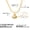 P102-41+5cm, variant on Elegant Gold Plated Snake Chain Necklace with Green Enamel Leaf Pendant - Timeless Minimalist Design for Modern Women