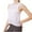 White, variant on Chbgutlmr Workout Tops for Women Crewneck Sleeveless Running Tees Athletic Loose Breathable Yoga Tops