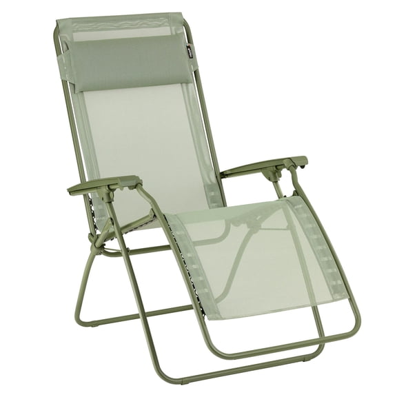 Lafuma R Clip Reclining Foldable Zero Gravity Relaxation Chair, Moss Green