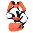 thumbnail image 1 of Double Shoulder Strap Grass Trimmer Brush Cutter Harness Belt Garden Power Pruner Yellow, 1 of 7