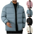 thumbnail image 3 of Cameland Veste Rembourrée Chaude à Col Montant Zippé pour Hommes, 3 of 6