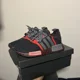 thumbnail image 4 of Ad-id-as Mens NMD R1 Shoes Size US 4.5 Black Red Gray Lace Up Boost Print Runner, 4 of 5