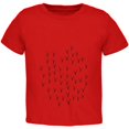 thumbnail image 1 of Halloween Red Cardinal Bird Costume Toddler T Shirt, 1 of 2