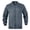 Royal Blue, variant on Men's Suede-Like Zip Up Jacket, Stand Collar Casual Lightweight Coat with Pockets, Elastic Cuffs for Spring Fall,XXXL,Royal Blue