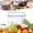 BlueM, variant on KUKIDSVO 850ml Multifunctional Produce Container, Stackable Fridge Organizer, Leakproof Locking Lid, Food Safe Storage Box for Vegetable Fruit(BlueS)