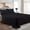 Black, variant on Emperor/Wyoming King Size Egyptian Cotton Family King Sheet Set Premium 800 TC Family King Bed Sheets Egyptian Blue Solid 24 Inch Deep Pocket 4PC- 1 Flat Sheet, 1 Fitted Sheet & 2 Pillowcase