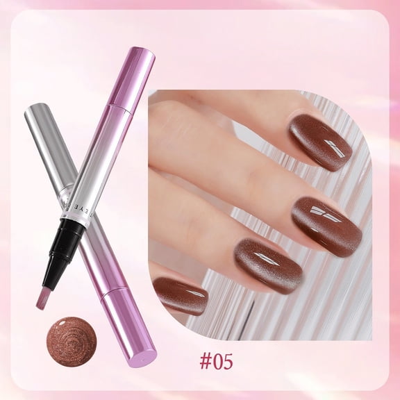 7 in 1 Nail Care Cat Eye Pen, Portable Nail Art Tool 3ml, Nail Strengthening Pen