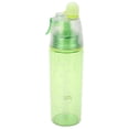 thumbnail image 1 of Botella de spray de agua Botella de plástico de gran capacidad a escala transparente para deportes Senderismo Picnic Verde, 1 of 12