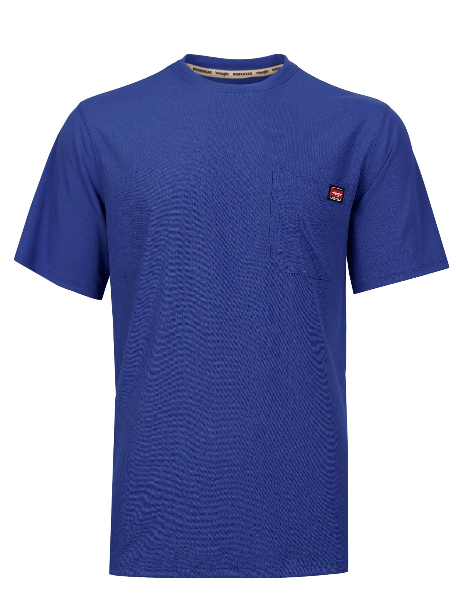 Wrangler Workwear Men's Short Sleeve UPF30 Performance Tee, Size S-5XL and LT-4XLT