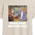 thumbnail image 3 of Disney - The Sword And The Stone - Okay, Just Hear Me Out - Women's Oversized T-Shirt, 3 of 5