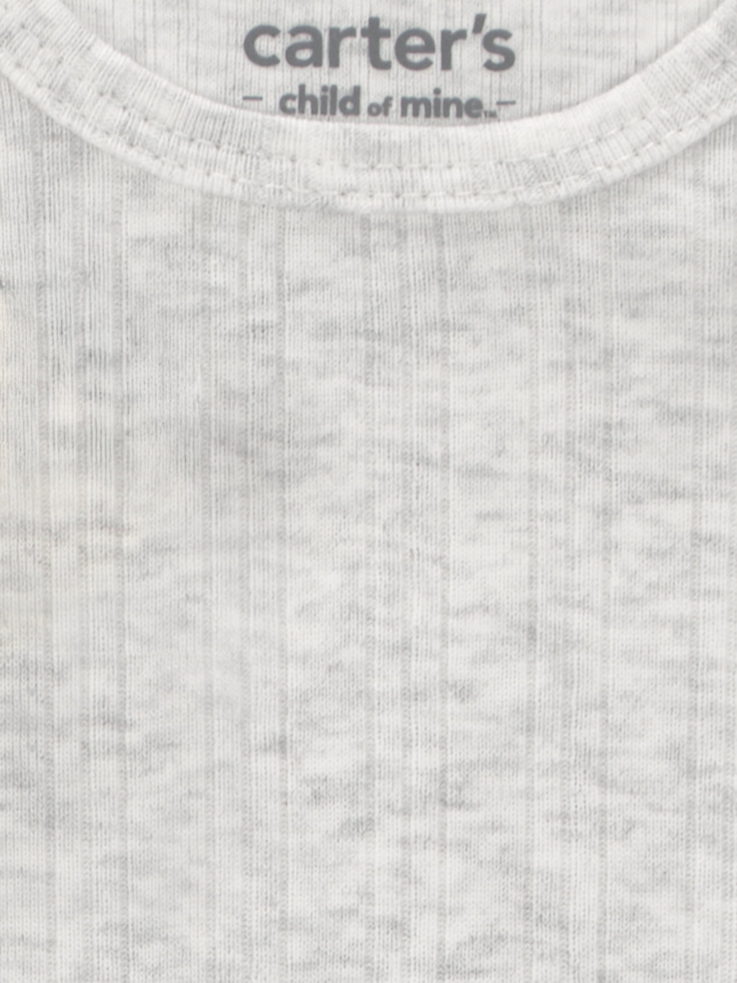 Carter's Child of Mine Baby Bodysuits, 6-Pack, Sizes Preemie-24 Months
