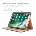 thumbnail image 4 of Funda ProCase para iPad Air 3 de 10,5 pulgadas, piel sintética vintage, color gris, 4 of 8