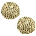 thumbnail image 1 of Hongchun Pet Chewable Toy Durable Natural Grass Ball with Bell for Guinea Pig Teeth Cleaning -, 1 of 5