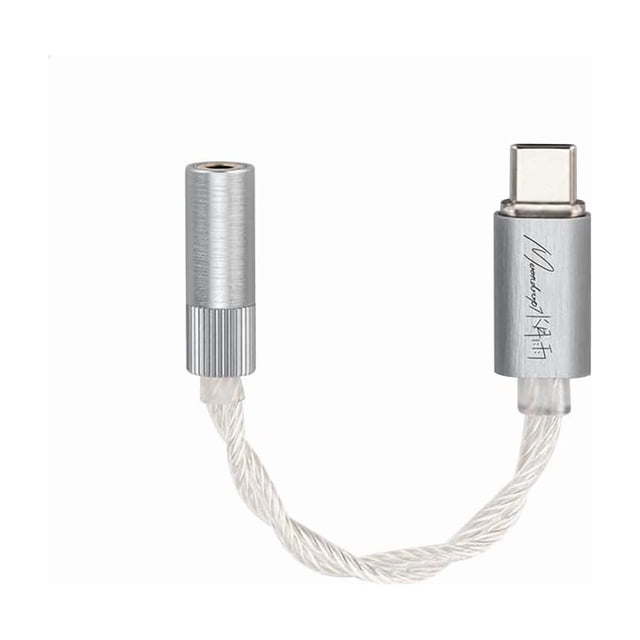 Moondrop Echo-A portátil USB tipo C a auriculares DAC/AMP de 32 bits/384 kHz con adaptador de conector de audio de 3,5 mm