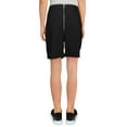 thumbnail image 2 of Danielle Bernstein Womens High Waist Solid Bike Shorts Black 12, 2 of 2