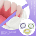 thumbnail image 2 of 3-Pack Dental Polishing Strips Set, Teeth Grinding Sanding Tools, 4mm Width, 20μm/30μm/50μm Tooth Polish Strips, 2 of 6