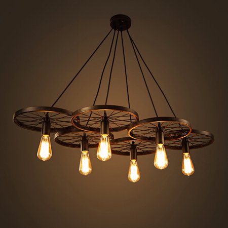 Renaissance 6 Light Oval Chandelier - Warehouse of Tiffany Edison Nathaniel 6 Light Chandelier