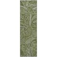 thumbnail image 2 of Addison Rugs Mayfield Washable Traditional Paisley Green Runner Rug, 2'3" x 7'6", 2 of 5
