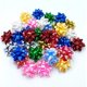 thumbnail image 3 of Mini lazos brillantes para regalo, cinta de envoltura autoadhesiva para Festival de Navidad, 60 piezas, 3,8 Cm, 3 of 4