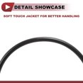 thumbnail image 4 of Cable de Tierra Eléctrico de Bargains Únicos, Cable de Potencia Automotriz de 25FT Negro TC 1 Pcs 24AWG 3 Conductores Totalmente Aislado y Chaqueta de Tacto Suave Universal, 4 of 7