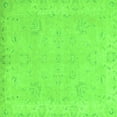 thumbnail image 1 of Ahgly Company Indoor Square Abstract Green Modern Area Rugs, 7' Square, 1 of 4