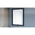 thumbnail image 5 of QR1857MBK Quoizel Lighting Reflections - 32 Inch Rectangular Mirror-Matte Black Finish, 5 of 6