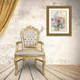 thumbnail image 3 of PI Studio 19x24 Gold Ornate Wood Framed with Double Matting Museum Art Print Titled - Pastel Floral I, 3 of 4