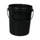 thumbnail image 2 of Cubo multiusos para almacenar pintura con asa. Cubo pintura. Contenedor almacenamiento para pintura, disolventes y recubrimientos. Uso diario. 20L Negro Sin Tapa, 2 of 8